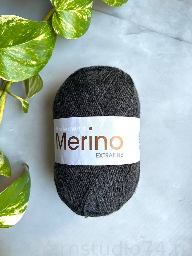 2403 графит - Meilenweit 100 Merino Extrafine